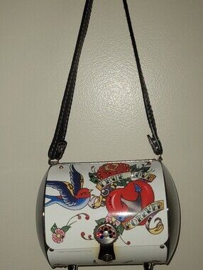 Little Earth License Plate Style Purse